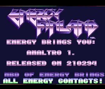 Analtro 1 (1994) by Energy