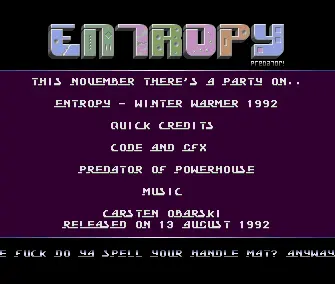 Party Inftro 1 (1992) by Entropy