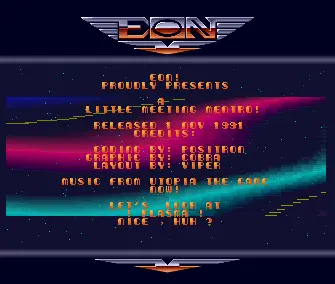 Meeting Mentro (1991) by Eon