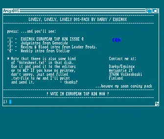 Darky's DOS Pack (1992) by Equinox