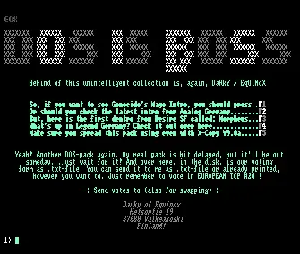 DOS Is Boss (1992) by Equinox