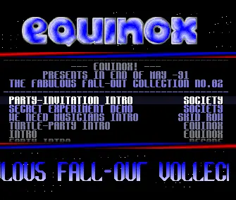 Fabulous Fallout Collection 02 (1991) by Equinox