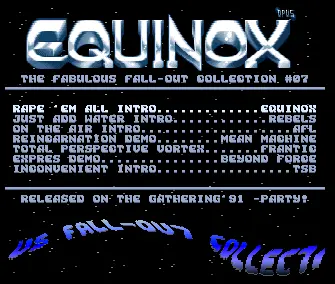 Fabulous Fallout Collection 07 (1991) by Equinox