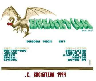 Dragon Pack 07 (1994) by Eremation