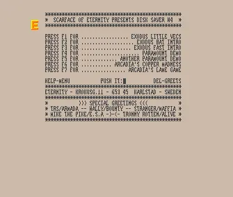 Disk Saver 04 (1988) by Eternity