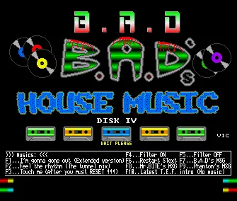 BAD's House Music (1989) by Evil Forces, The