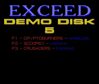 Demo Disk 05 (1989) by Exceed (old)