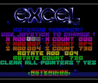 Asteroids (1990) by Excel