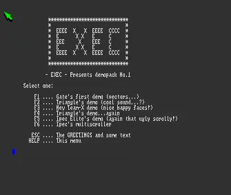 Demopack 01 (1989) by Exec
