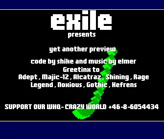 Preview Intro (1991) by Exile