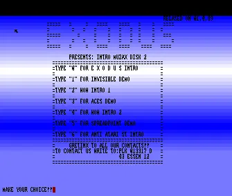 Intro Muzak Disk 02 (1989) by Exodus