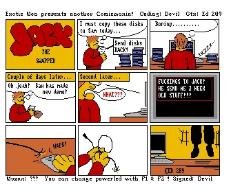 Comic Mania 2 (1990) by Exotic Men