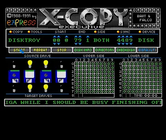X-Copy v4.0 (1990) by Express