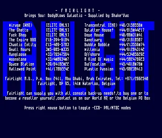 Body Blows Galactic (1993) by Fairlight