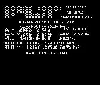 Aquaventura (1992) by Fairlight