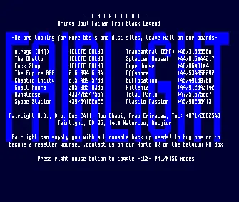Fatman - The Caped Consumer ECS (1993) by Fairlight