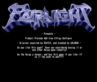 Pinball Prelude AGA (1996) by Fairlight