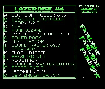 Lazerdisk 4 by Fairlight