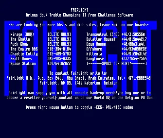 Treble Champions II (1993) by Fairlight