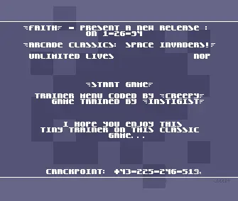 Space Invaders (1993) by Faith