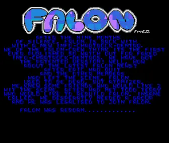 Falon's Back (1991) by Falon