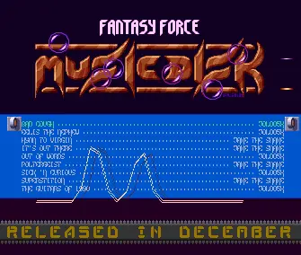 Musicdisk (1990) by Fantasy Force, The