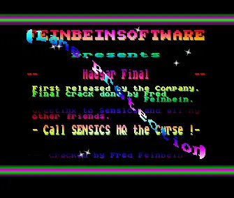 Haegar (1989) by Feinbein Software