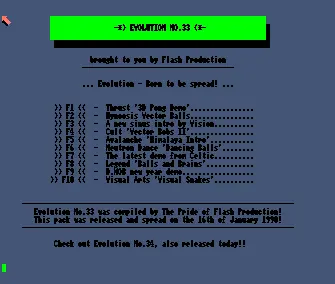 Evolution 033 (1990) by Flash Production