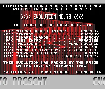 Evolution 073 (1990) by Flash Production