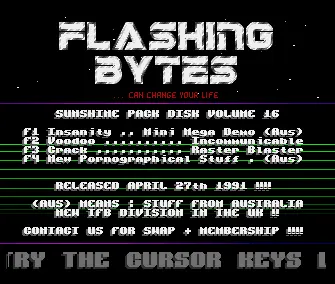 Sunshine 16 (1991) by Flashing Bytes