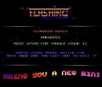 Trader 02 Mini Intro (1990) by Flashing Bytes