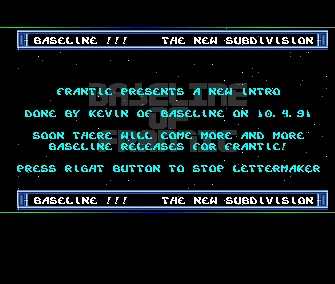 Baseline Intro (1991) by Frantic
