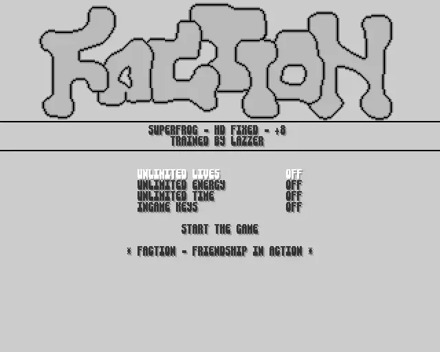 Superfrog +8 (1997) by Faction