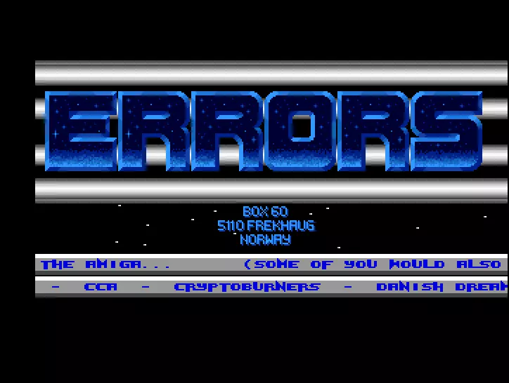 First (1989) by Errors, The