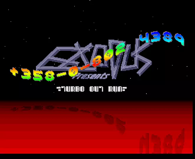 Turbo Out Run Import (1988) by Exodus Finland