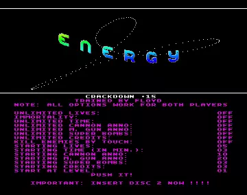 Crack Down +15 (1989) by Energy