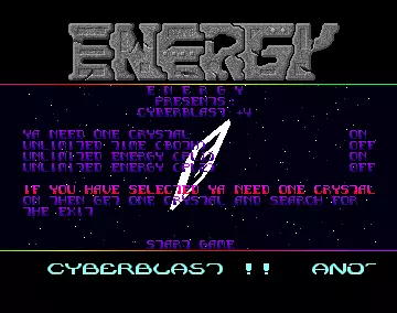 Cyberblast +4 (1991) by Energy