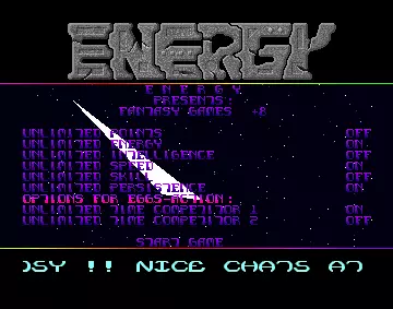 Fantasy Games +8 (1990) by Energy