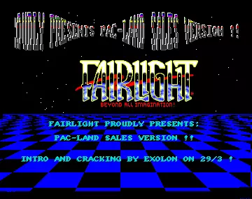 Pac-Land - Sales (1989) by Fairlight