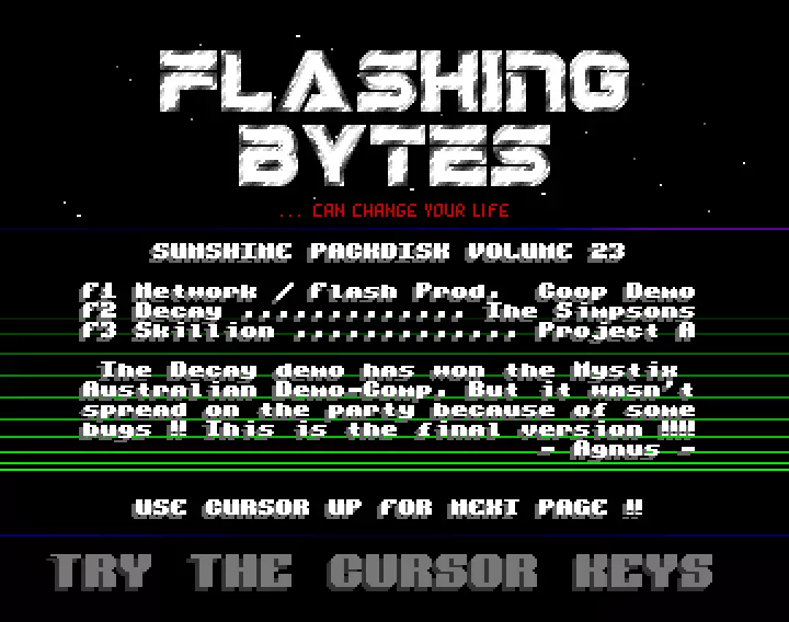 Sunshine 23 (1990) by Flashing Bytes