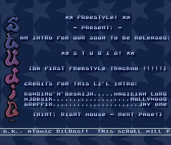 Studio Announcement (1993) by Freestyle NL