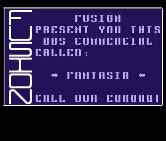 Fantasia BBS Intro (1992) by Fusion