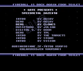 Metal Daze 10 (1989) by Gate