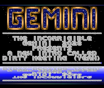 Dirty Meeting (1991) by Gemini 2028