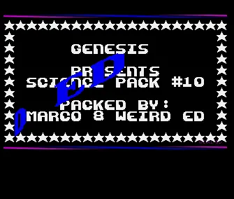 Science Pack 10 Intro (1989) by Genesis