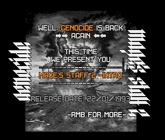 Mage's Staff 2 Intro (1993) by Genocide
