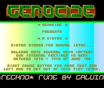 Nintro (1992) by Genocide