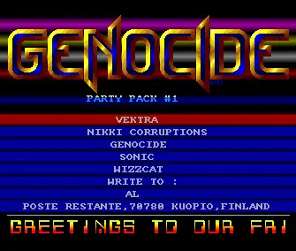 Party Pack 01 (1989) by Genocide