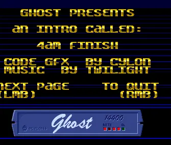 4am Finish (1992) by Ghost