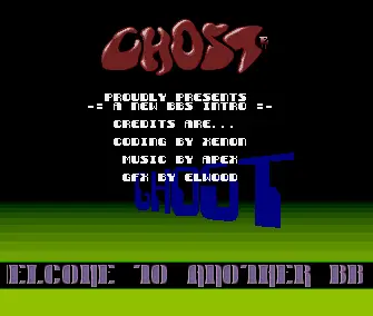 Another BBS Intro (1991) by Ghost